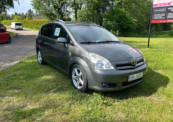 Toyota Corolla Verso cena 12900 przebieg: 287000, rok produkcji 2006 z Andrychów małe 781